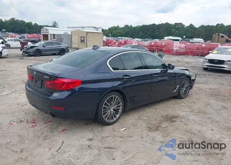2017 BMW 530I из США, поврежденный, VIN WBAJA5C36HG456590